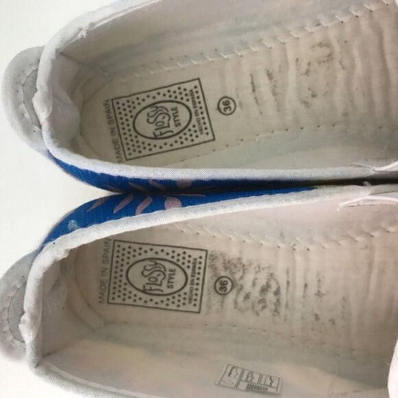 Flossy Women's Walking Espadrilles Slip On Shoes 5 - Picture 7 of 8